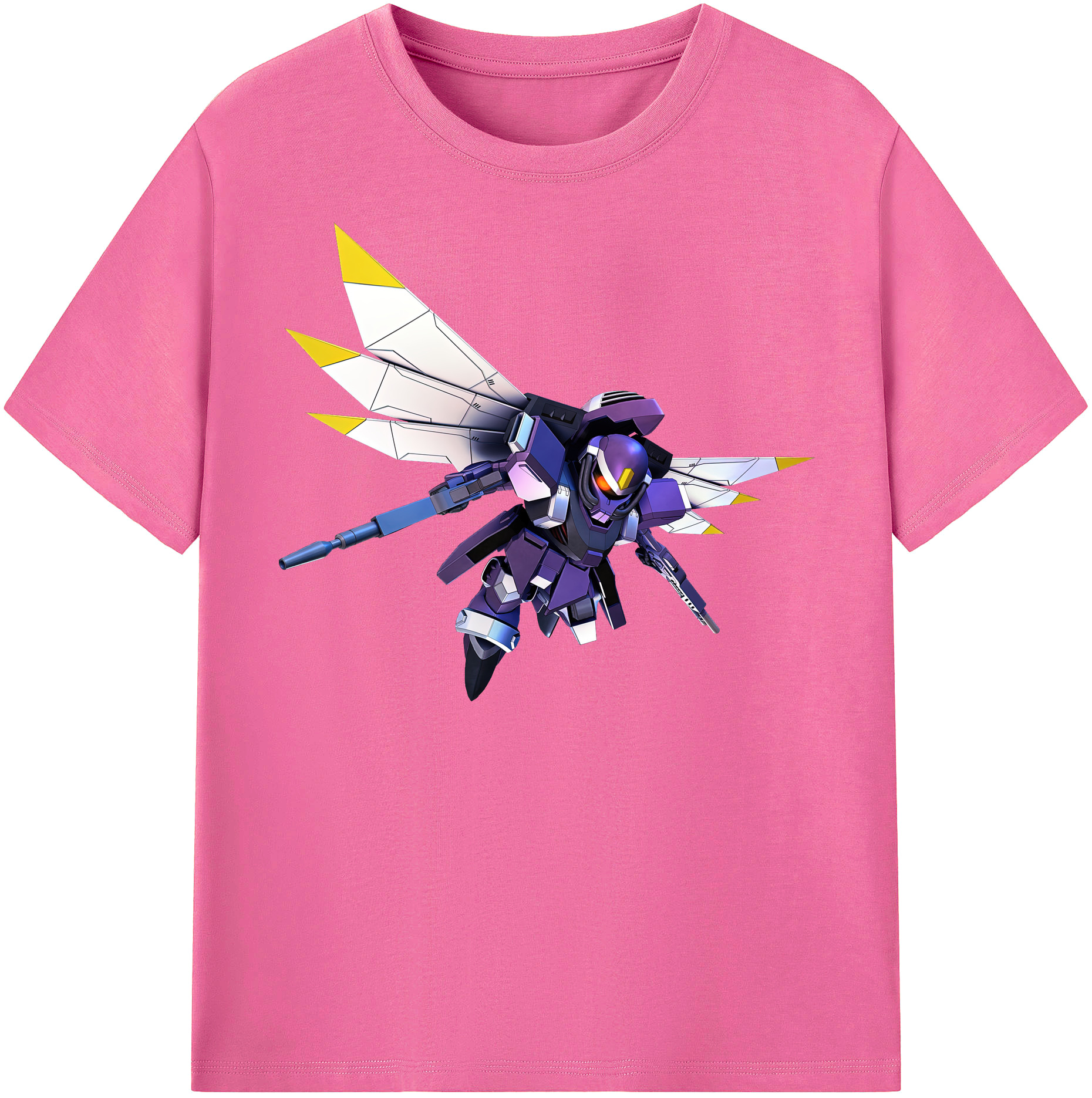 （画像用） 機動戦士ガンダム Mobile Suit Gundam レディースカジュアルプリントTシャツ（綿100％）